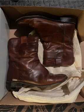 Frye Paige Short Riding Pull-On Boots